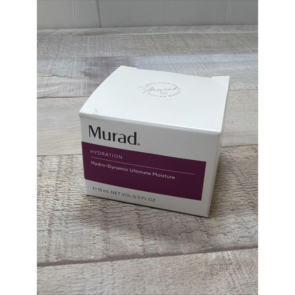 Murad Hydration Hydro Dynamic Ultimate Moisture‎ Cream 0.5 FL OZ Smooth New
